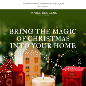Let the Magic of Christmas enter your home ⭐