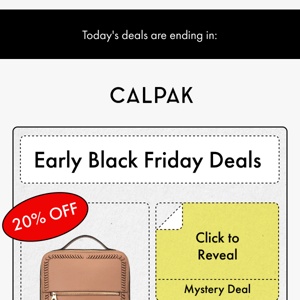 (Early) BLACK FRIDAY Deals ft. Kaya Laptop Backpack