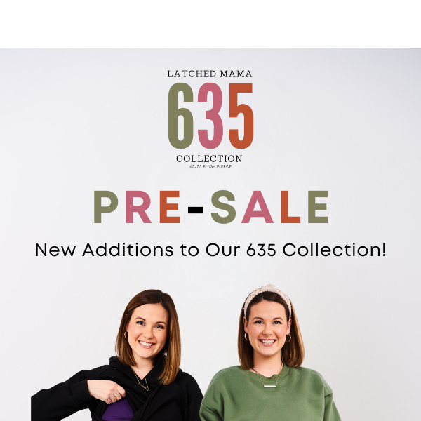 🎉 Pre-Order Now: New Additions to Our 635 Collection!
