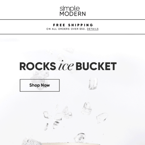 Introducing the Rocks Ice Bucket