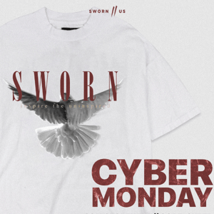 CYBER MONDAY. 30% OFF NEW ARRIVALS