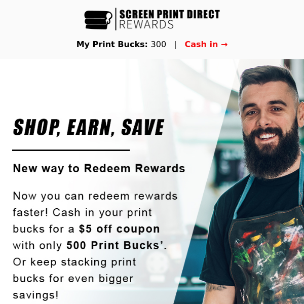 Introducing a  New Way to Redeem