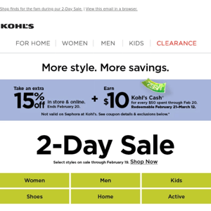 Save BIG on the best basics to start the year right. - Kohls