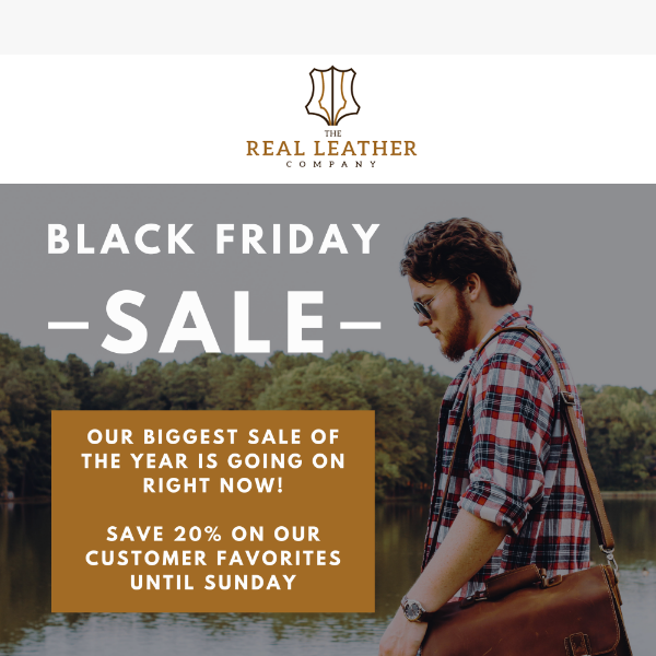 The long wait is over. Black Friday Sale is here!