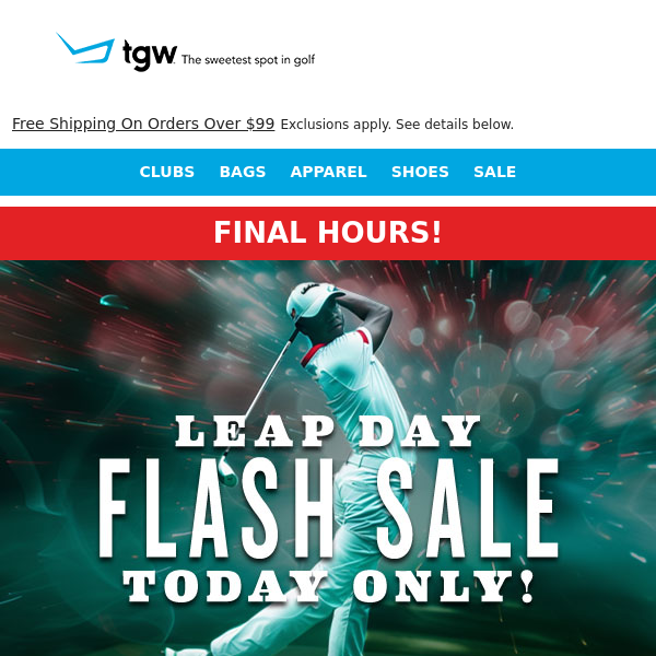 Final Hours To Save On Flash Sale Deals