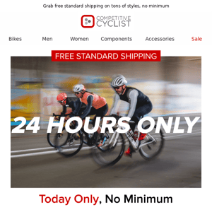 Free Shipping Day is coming to an end