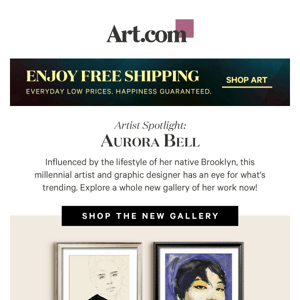 Get to know millennial artist Aurora Bell.
