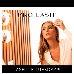 Lash Tip Tuesday! ⏱️