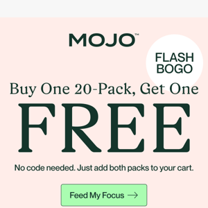 LAST CHANCE: Bogo FREE 20-packs 🍄