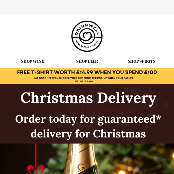 Order today for Christmas Delivery
