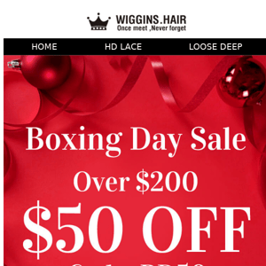 💝$50 Off Only For Boxing Day! Buy For New Year!🎁