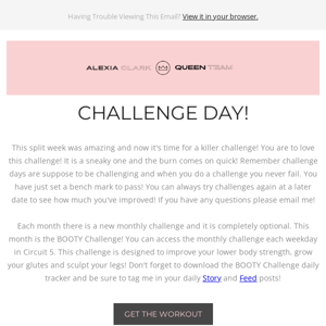 CHALLENGE DAY!