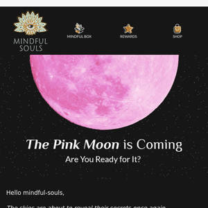 🌕💗The Pink Moon Is on Its Way...