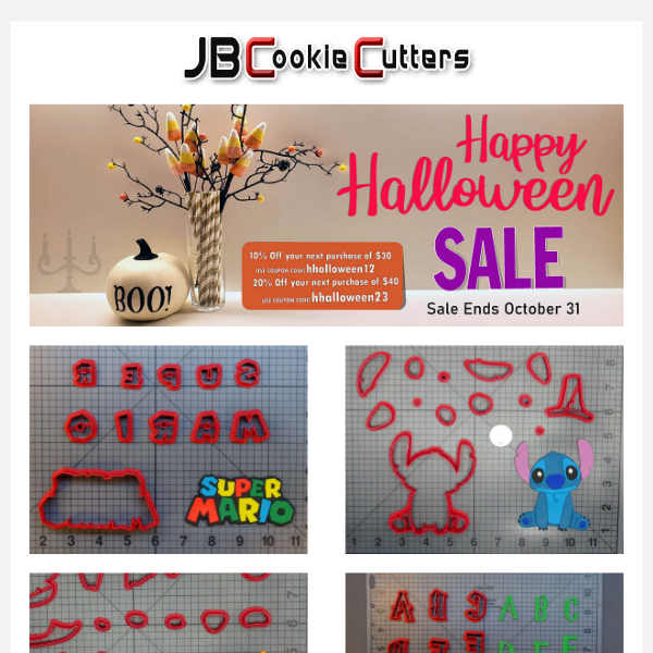 October Halloween Sale! 👻