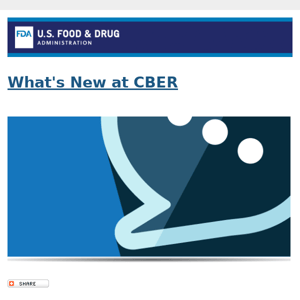 What's New at CBER 04/10/2023