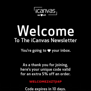 Welcome to iCanvas! A world of art awaits...