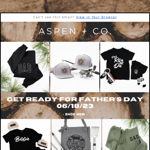 The PERFECT gift for Dad!! Get a head start on Father's Day!! Early Access Discount Inside!