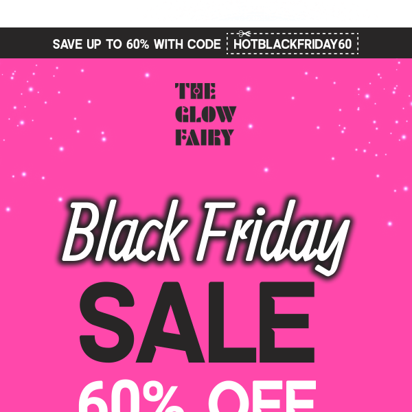 Your Black Friday 60% Code Expires SOON…