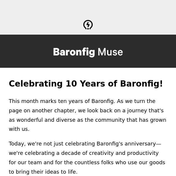 Happy 10th Birthday, Baronfig!