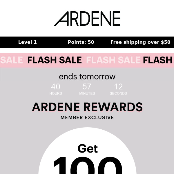 PSST Get $5 off with Ardene Rewards points💰 - Ardene