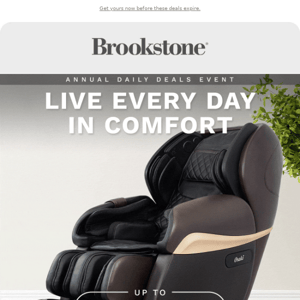 Your Dream Massage Chair: Up to $4,200 Off