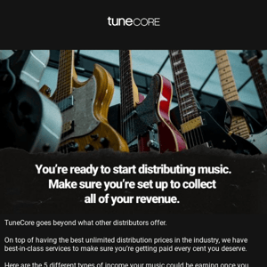 5 ways your music could earn money right now