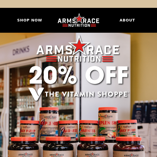 20% off ALL ARN Products!