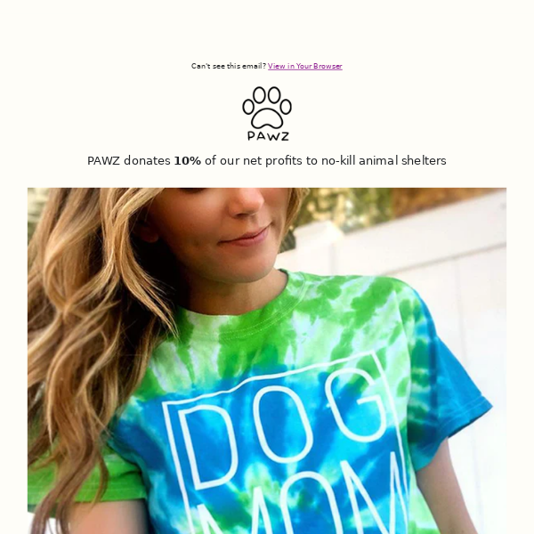 Get your $18 Tie Dye Tee at Summer's End