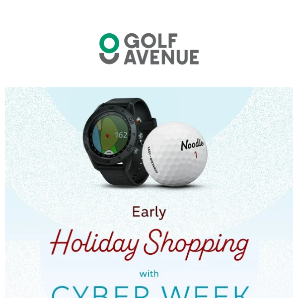 Get ahead of your holiday shopping with Cyber Week Blowout Sale 