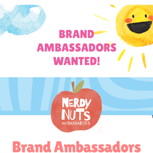 Brand Ambassadors Wanted! 🥜