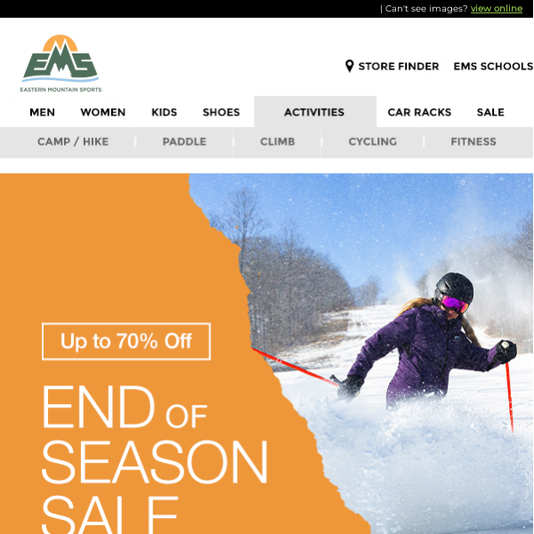 The EMS End-of-Season Sale is LIVE!