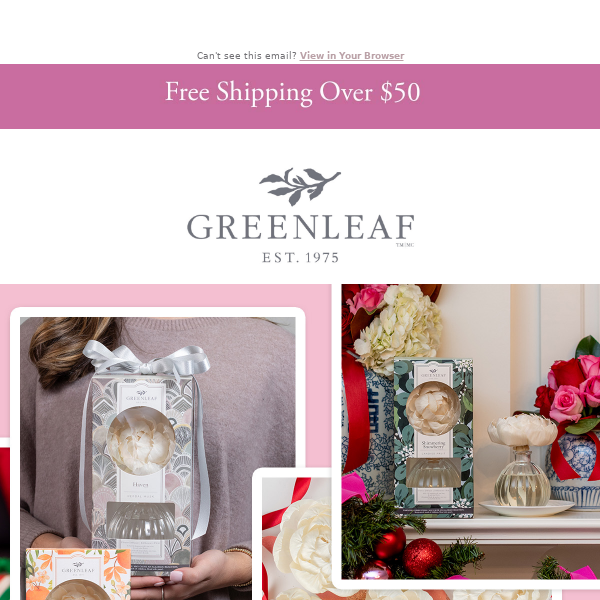 The perfect gift from Greenleaf 🌹