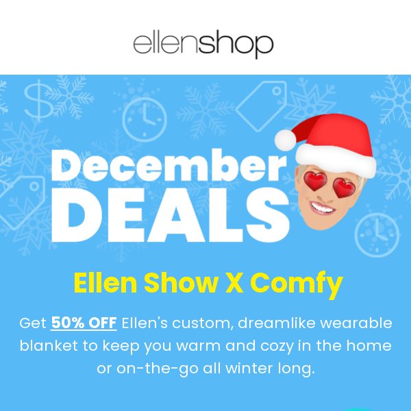 50% OFF Ellen X Comfy