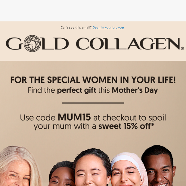 Pss... We have a secret discount for Mum!
