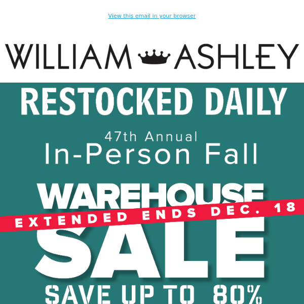 💥Tomorrow's Warehouse Sale Daily Deal! SAVE 78%✨