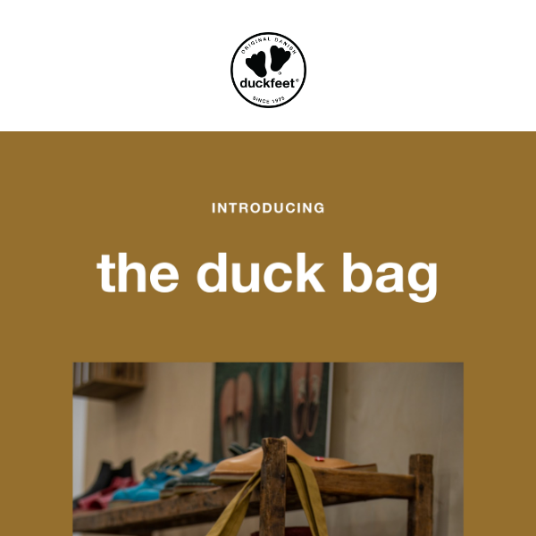 Meet the Duck Bag!