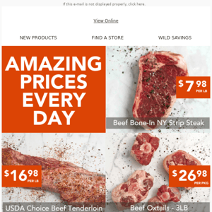 Feast More, Spend Less: Save on Meats & Seafood