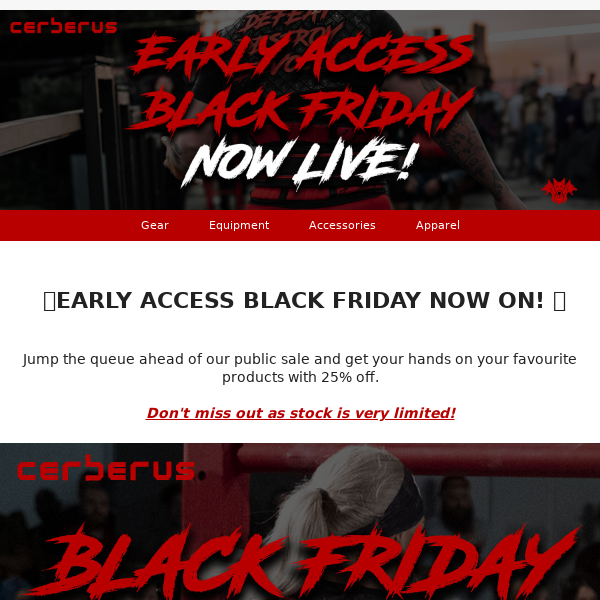 🔥 Early Access Black Friday Now On 🔥