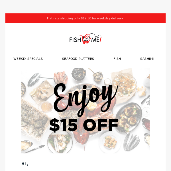 Want a discount on fresh fish and seafood?