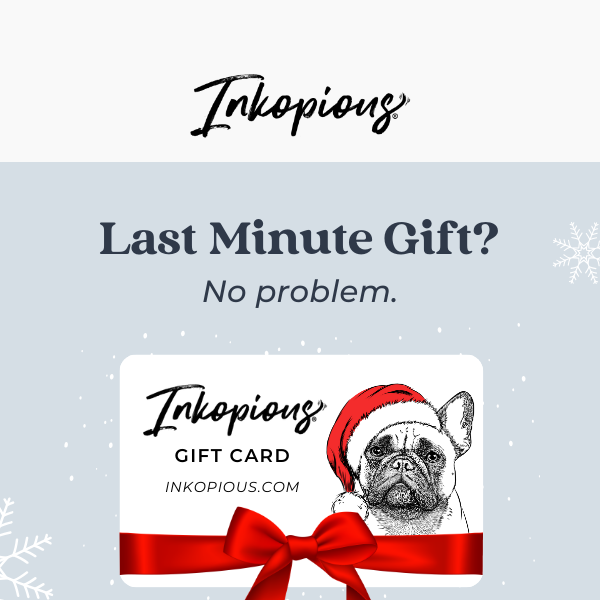 🎁 Give the Gift of Choice: Inkopious Gift Cards! 💌