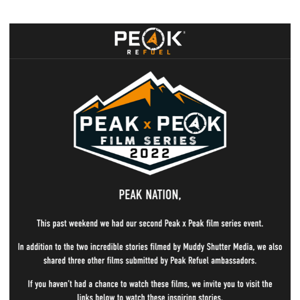 Peak x Peak 2022 Recap ⛰️