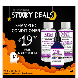 3 for $19, shampoo, conditioner, night serum