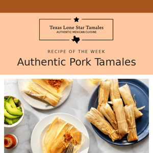 Dive into Flavor: Our Authentic Pork Tamales Recipe of the Week!