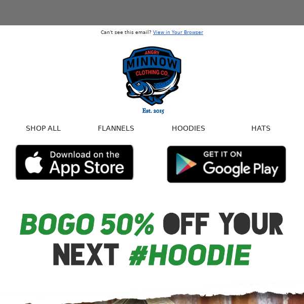 BOGO 50% Off Hoodie Sale! 🐟 No Code Needed!