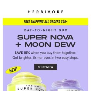 15% off this eye cream duo 💜🌟