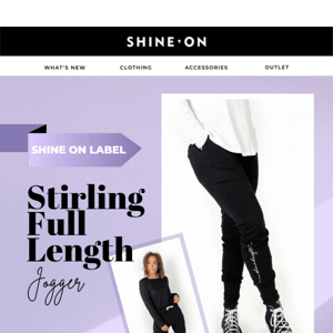 🌟 HELLO!!! Stirling Joggers in full length ARE HERE!!! 💫