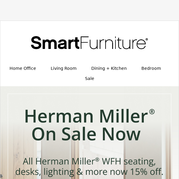 Herman Miller Aeron Chair Is 20% Off Plus Free Shipping!