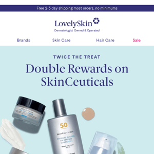 SkinCeuticals' Spring Double Points Event is here but won't last long...