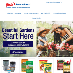 Beautiful Gardens Start Here ☆ FREE $10 Gift Card Offer + More