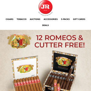 💡 Just a token of our appreciation: You're getting 12 cigars and a cutter free